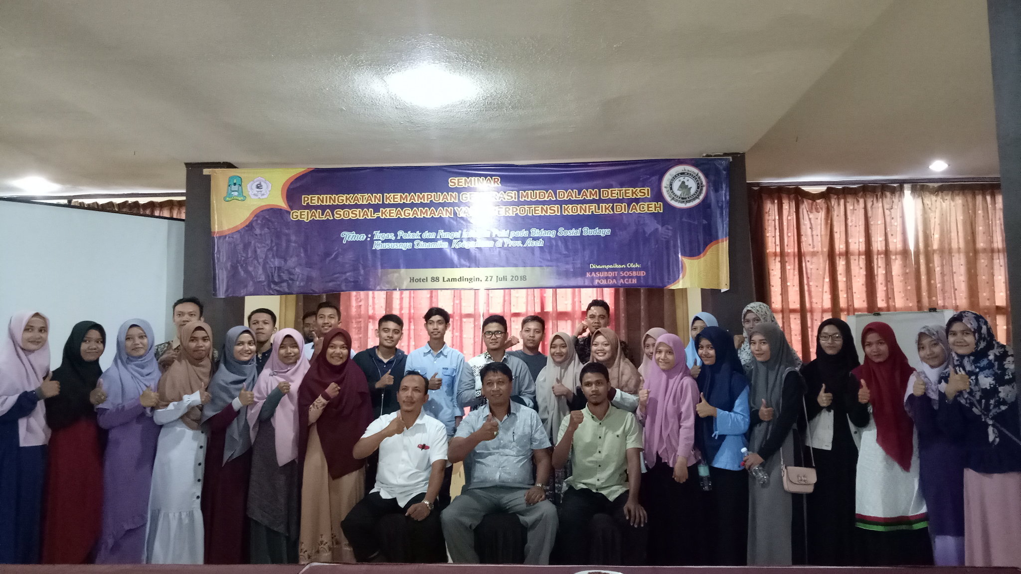 Polda Aceh dan IPELMADU Adakan Seminar Mengatasi Konflik Sosial-Keagamaan di Aceh